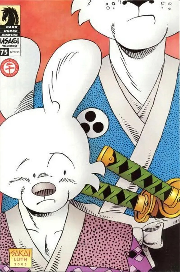 Cover of Usagi Yojimbo #75