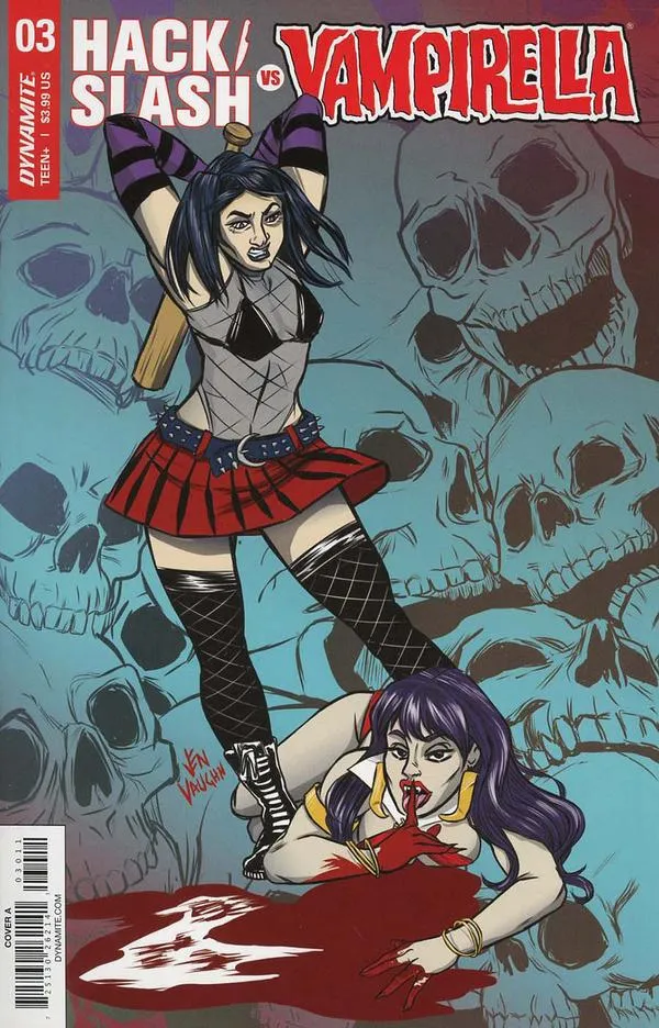 Cover of Hack/Slash vs. Vampirella #3