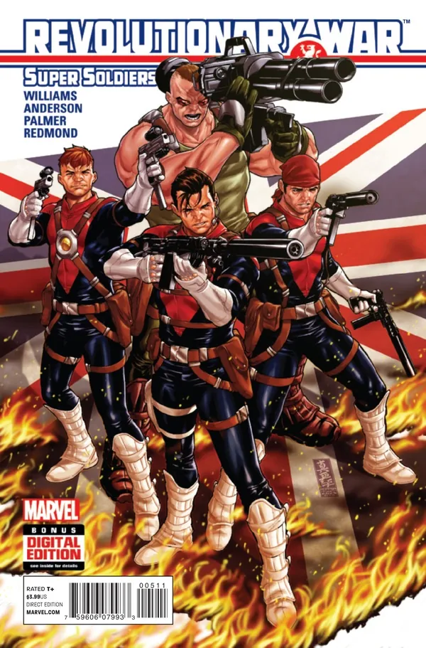 Cover of Revolutionary War: Supersoldiers #1