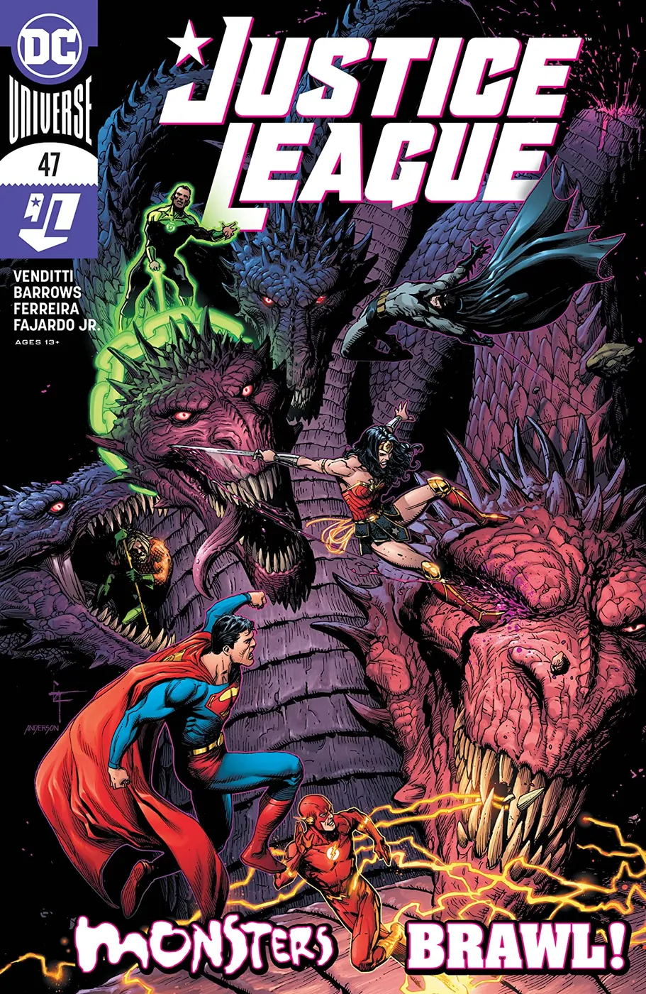 Cover of Justice League #47