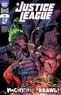 Cover of Justice League #47