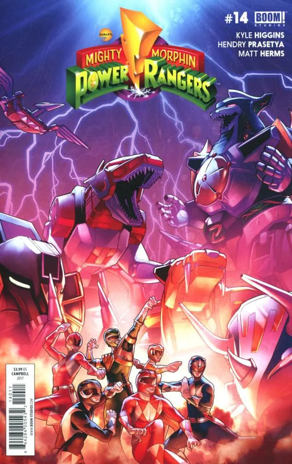 Cover of Mighty Morphin Power Rangers #14