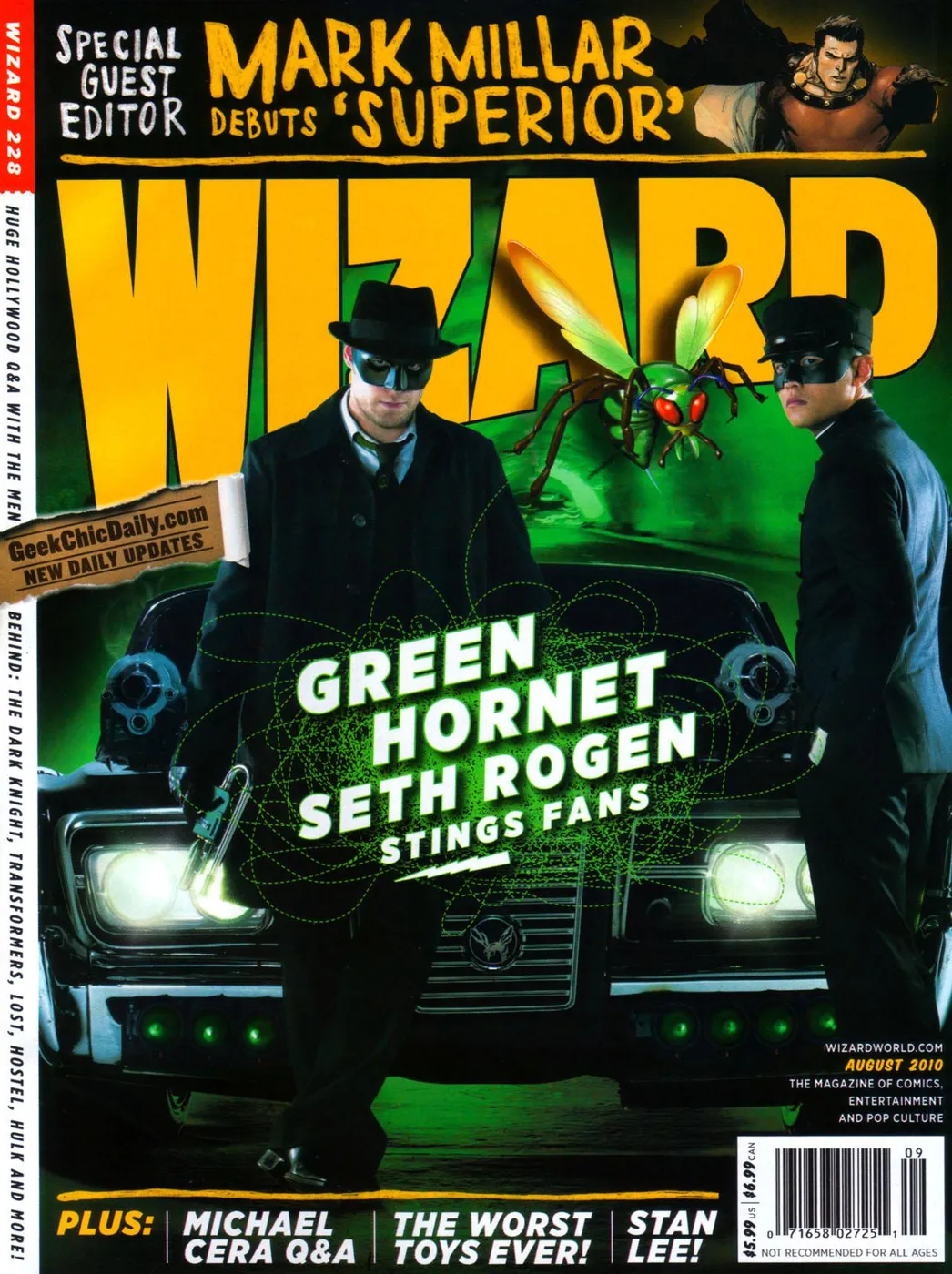 Cover of Wizard: The Comics Magazine #228