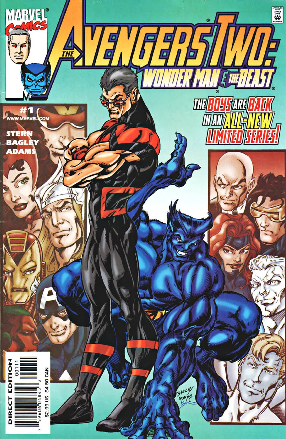 Cover of Avengers Two: Wonder Man & Beast #1