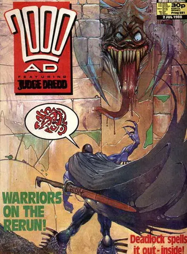 Cover of 2000 AD #581