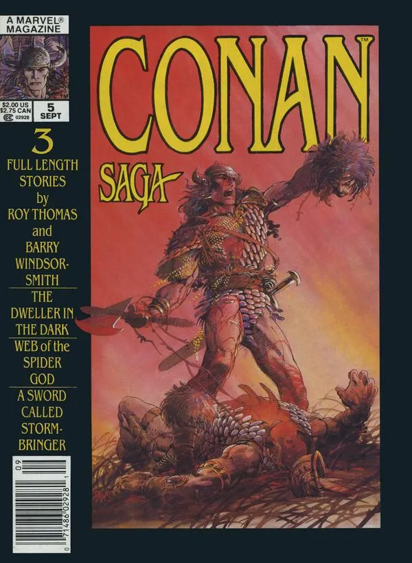 Cover of Conan Saga #5