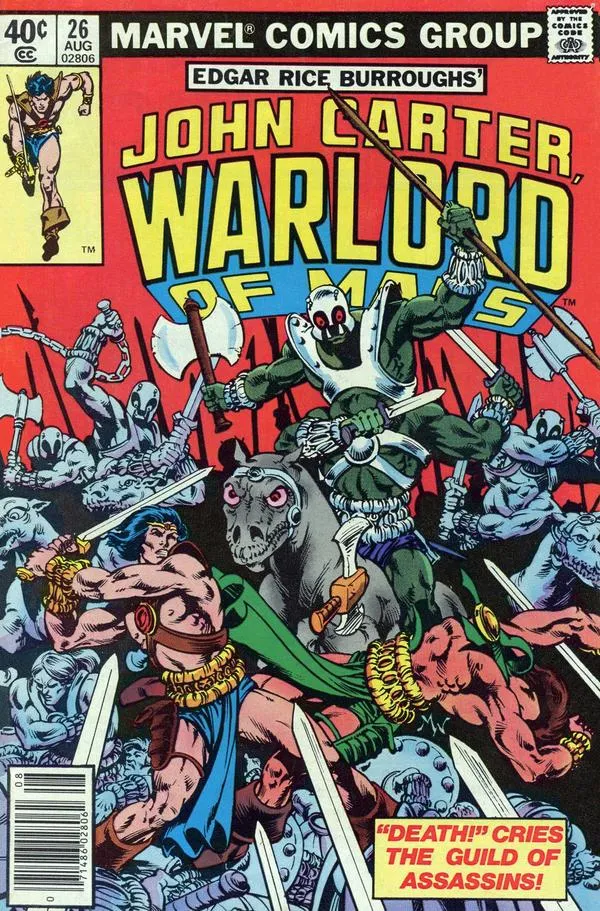 Cover of John Carter, Warlord of Mars #26