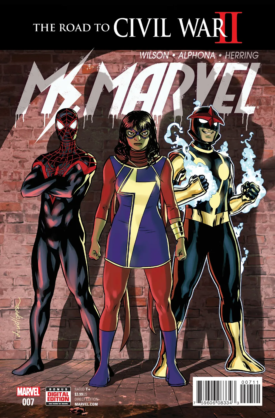 Cover of Ms. Marvel #7