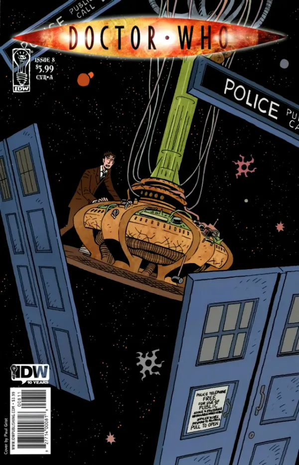 Cover of Doctor Who #8