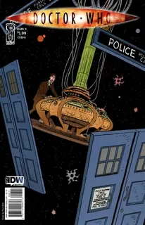 Cover of Doctor Who #8