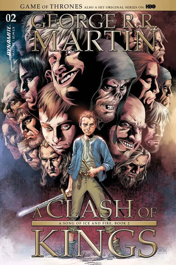 Cover of George R.R. Martin's A Clash of Kings #2