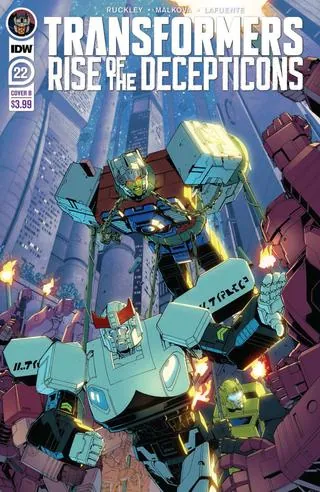 Cover of Transformers #22