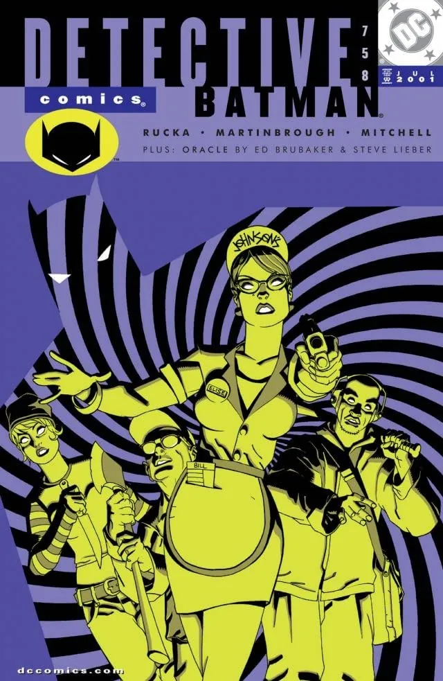 Cover of Detective Comics #758