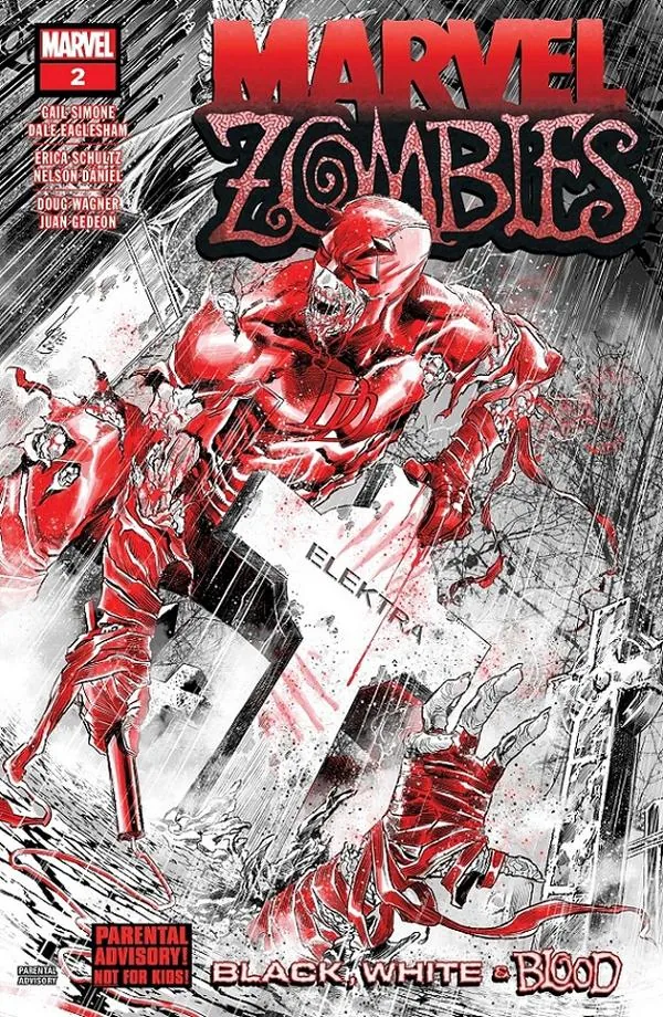 Cover of Marvel Zombies: Black, White & Blood #2