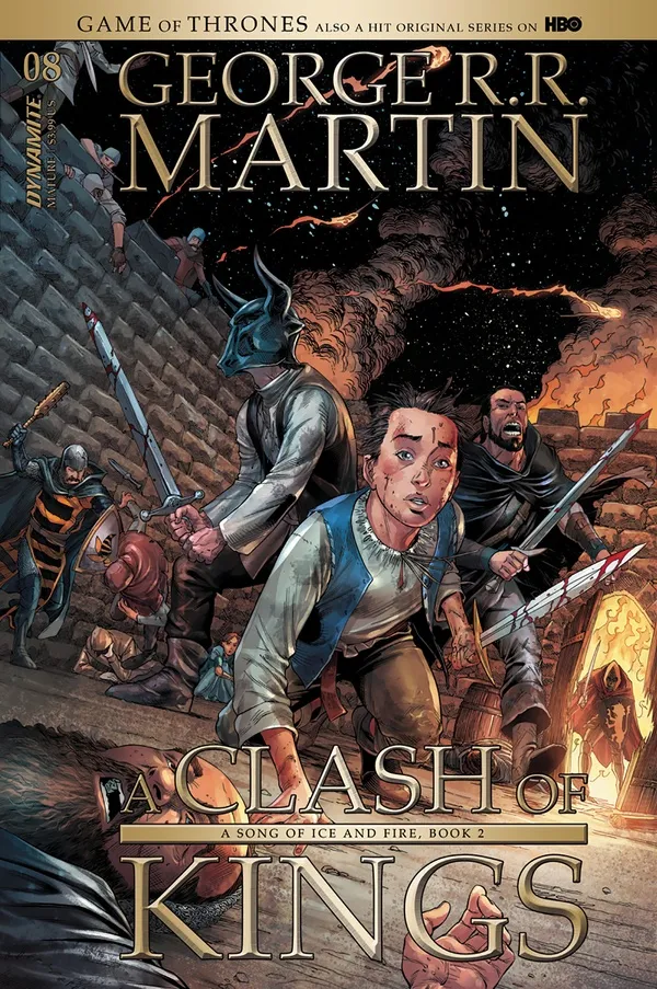 Cover of George R.R. Martin's A Clash of Kings #8