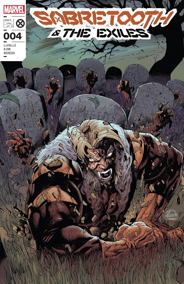 Cover of Sabretooth and the Exiles #4