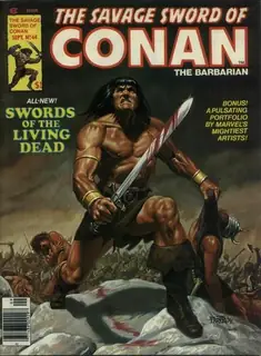 Cover of The Savage Sword of Conan #44