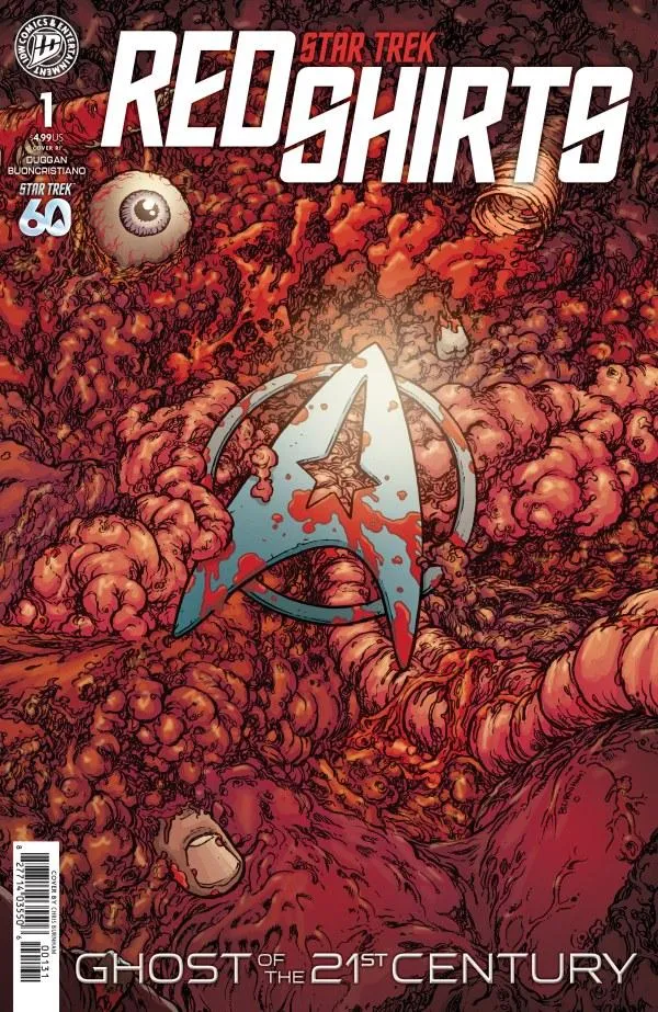 Cover of Star Trek: Red Shirts: Ghost of the 21st Century #1