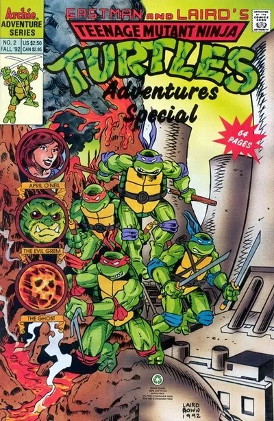 Cover of Teenage Mutant Ninja Turtles Adventures Special #2