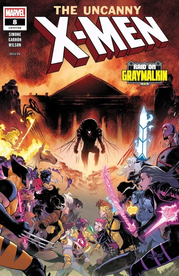 Cover of Uncanny X-Men #8 (708)