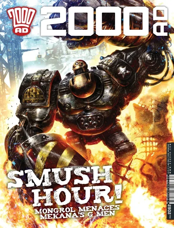 Cover of 2000 AD #2062