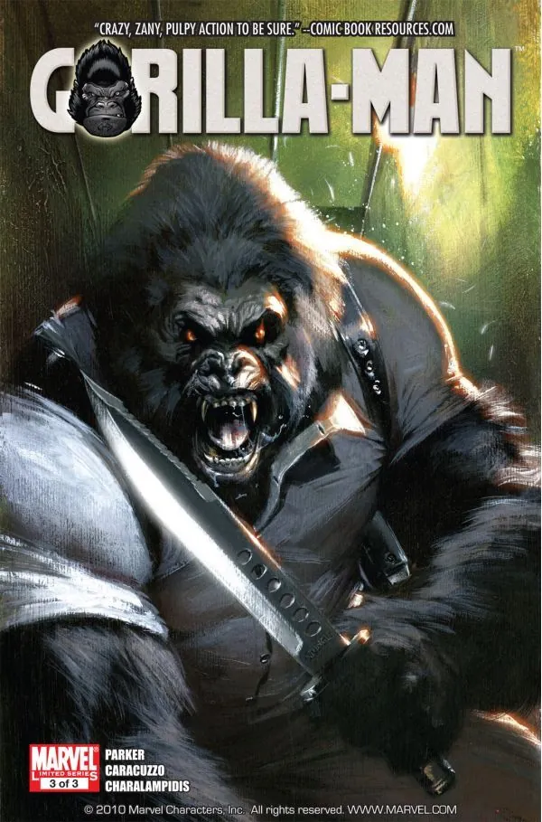 Cover of Gorilla Man #3