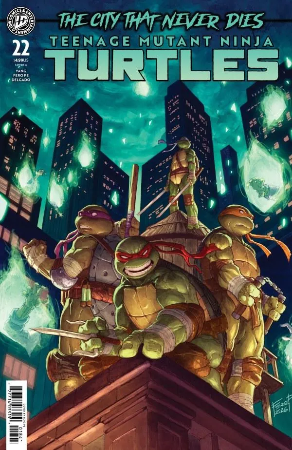 Cover of Teenage Mutant Ninja Turtles #22