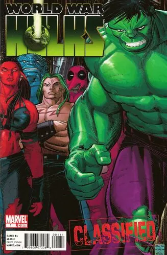Cover of World War Hulks #1