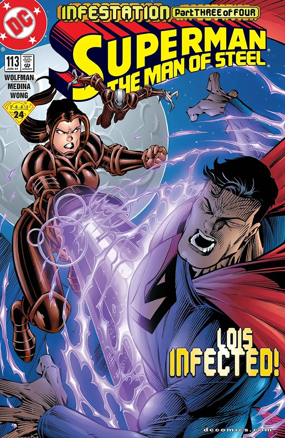 Cover of Superman: The Man of Steel #113