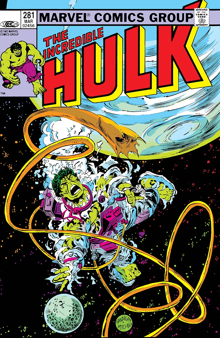 Cover of The Incredible Hulk #281