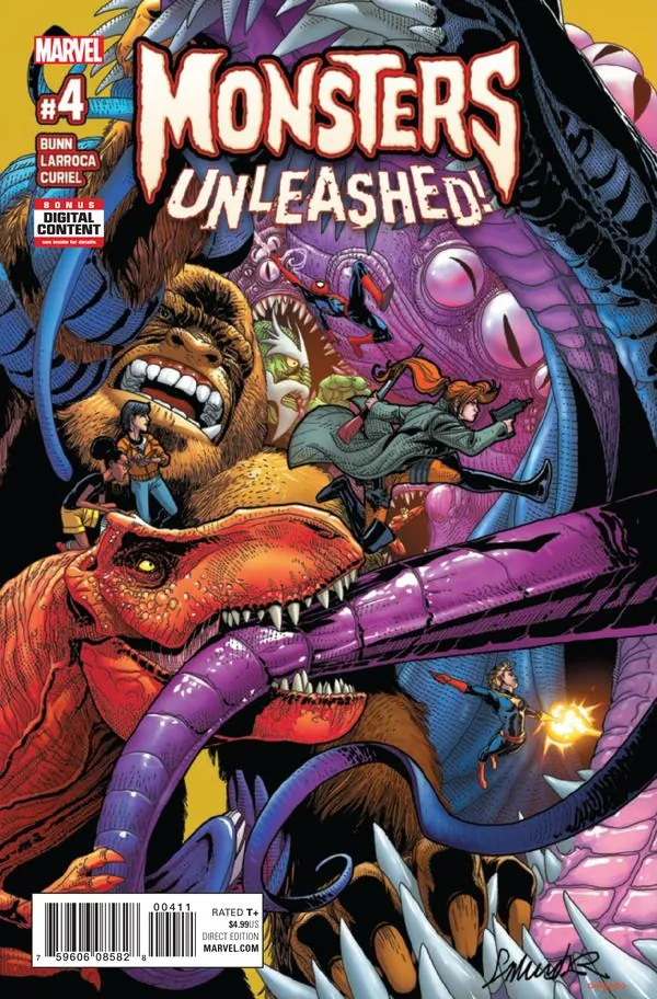 Cover of Monsters Unleashed #4