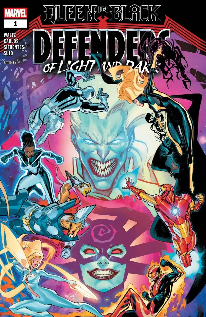 Cover of Queen in Black: Defenders of Light and Dark #1