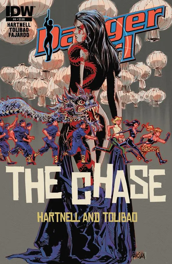 Cover of Danger Girl: The Chase #4