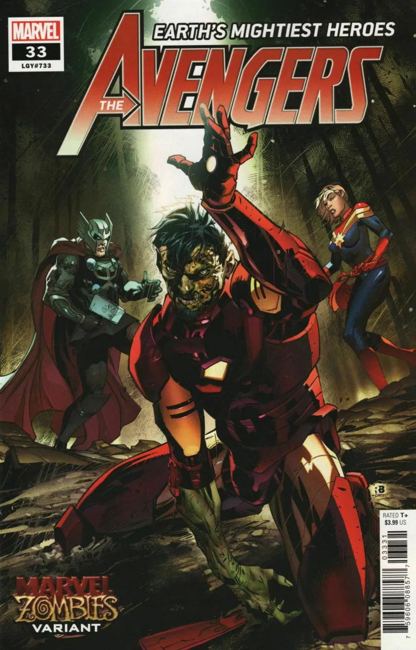 Cover of Avengers #33 (733)