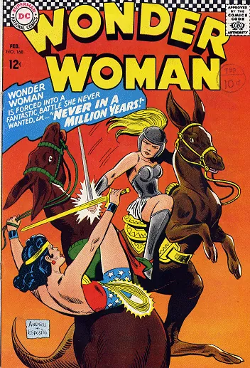 Cover of Wonder Woman #168