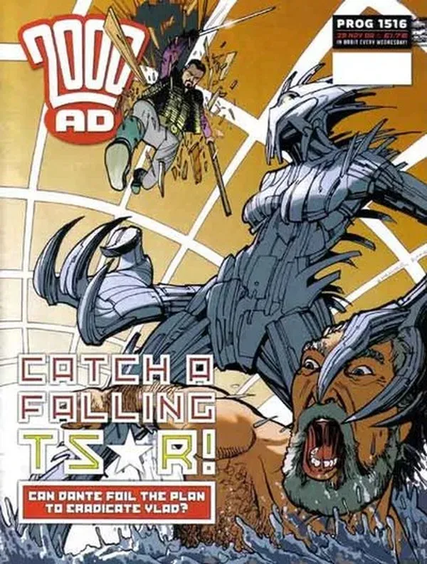 Cover of 2000 AD #1516