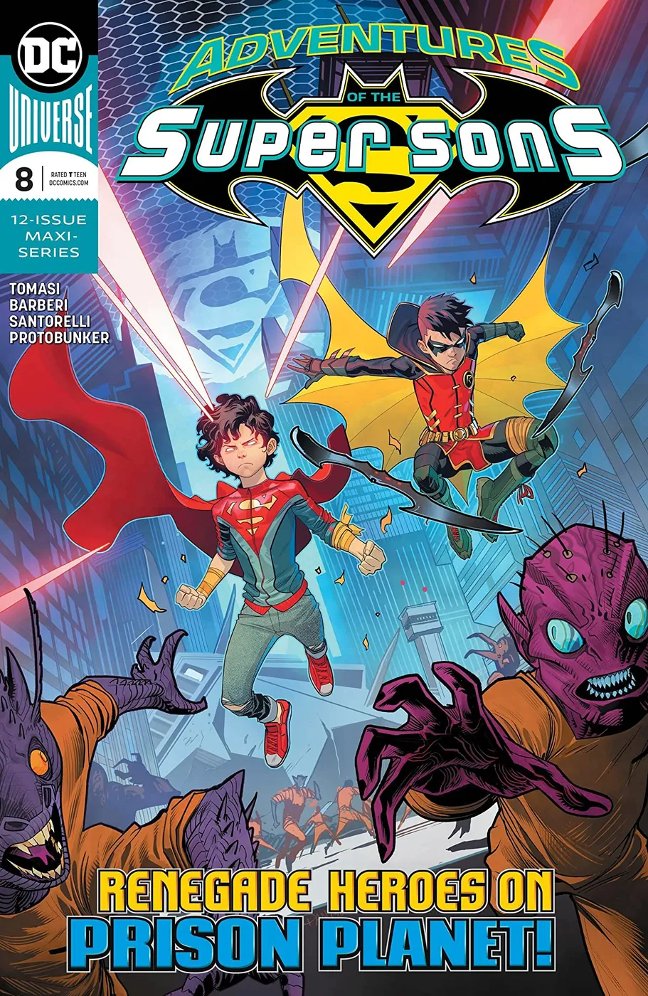 Cover of Adventures of the Super Sons #8