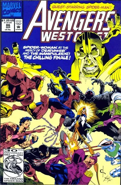 Cover of Avengers West Coast #86
