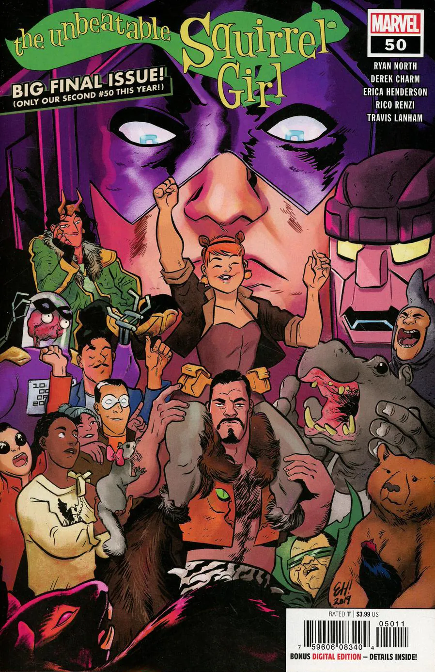 Cover of The Unbeatable Squirrel Girl #50