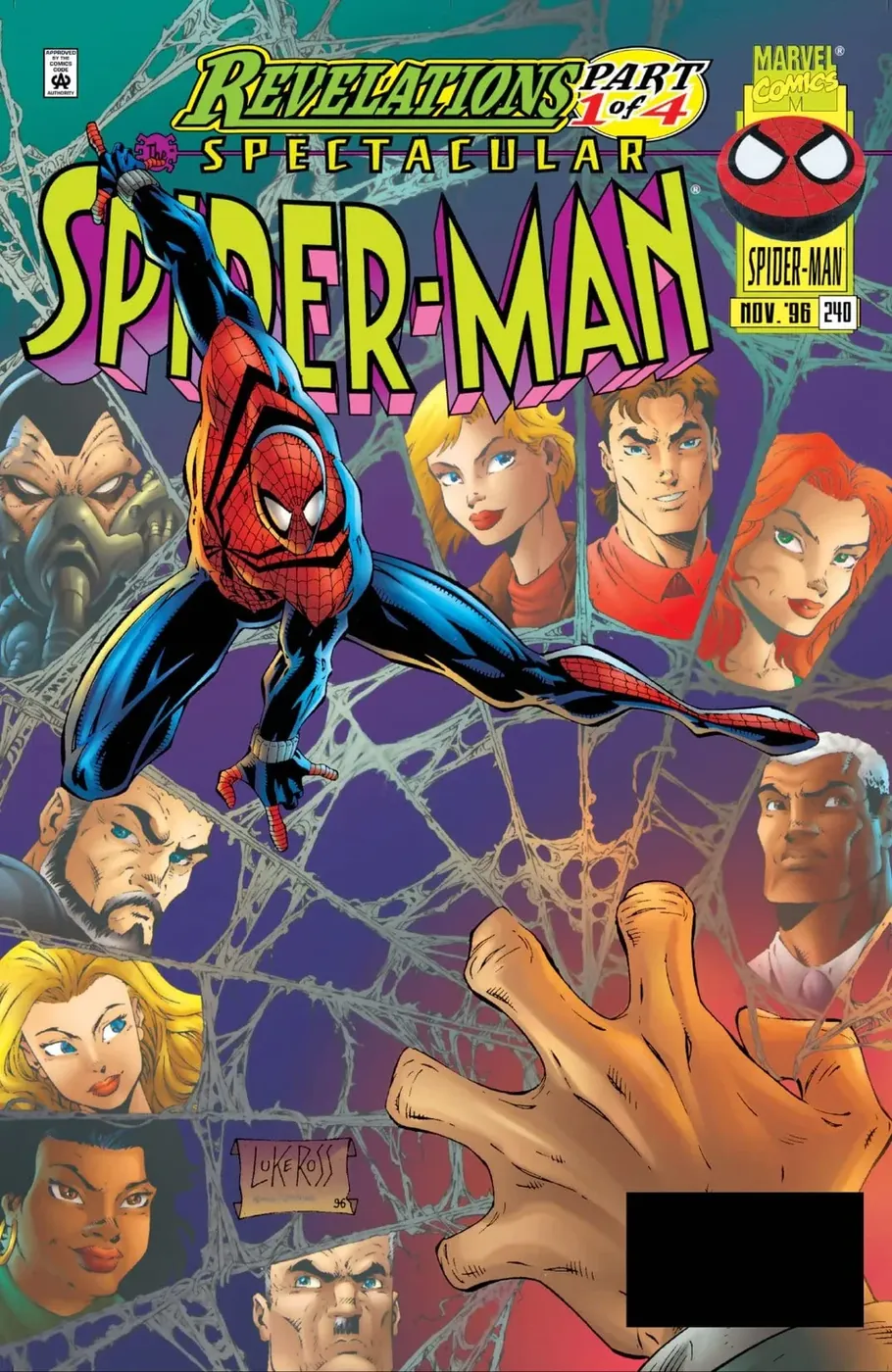 Cover of The Spectacular Spider-Man #240