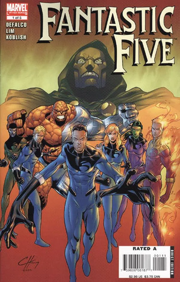 Cover of Fantastic Five #1