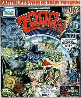 Cover of 2000 AD #244