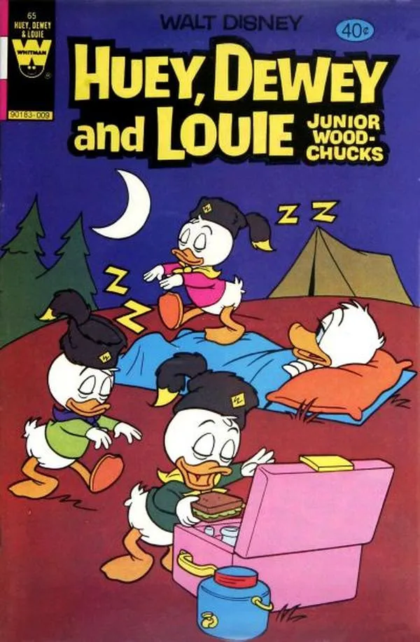 Cover of Walt Disney Huey, Dewey and Louie Junior Woodchucks #65