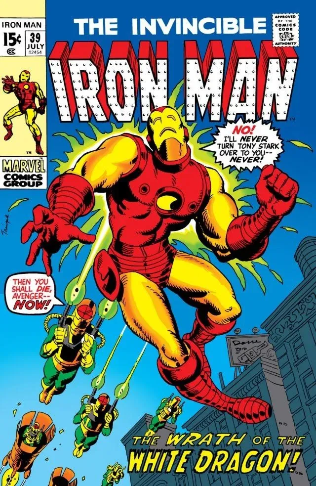 Cover of Iron Man #39