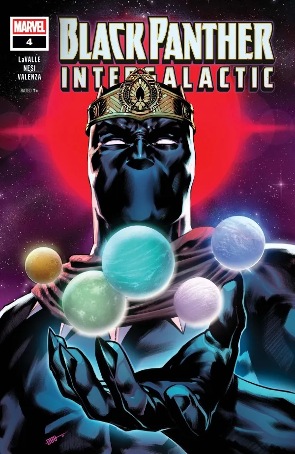 Cover of Black Panther: Intergalactic #4