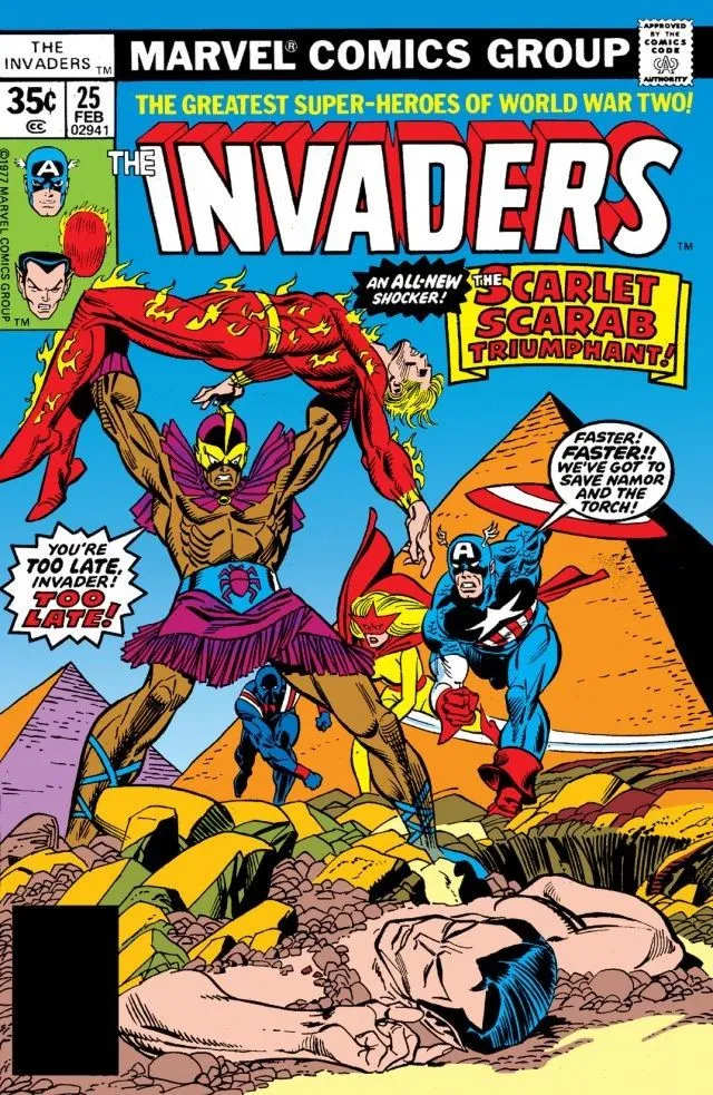 Cover of The Invaders #25