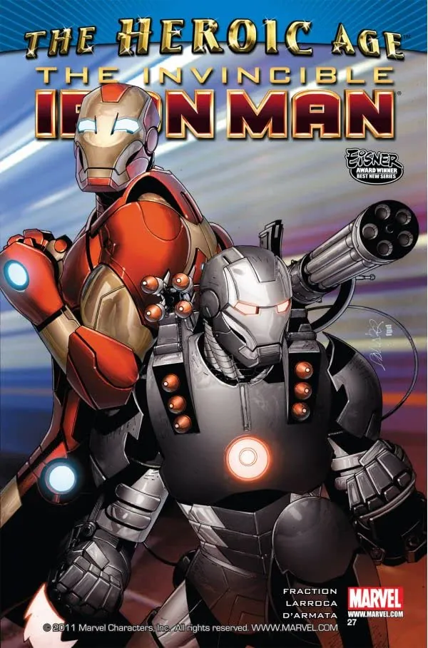 Cover of Invincible Iron Man #27