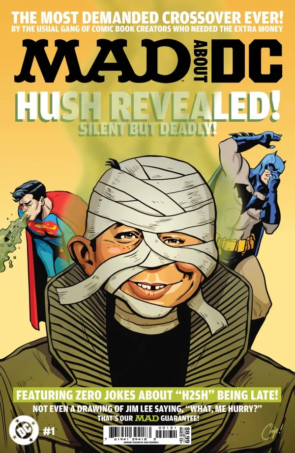 Cover of Mad About DC #1