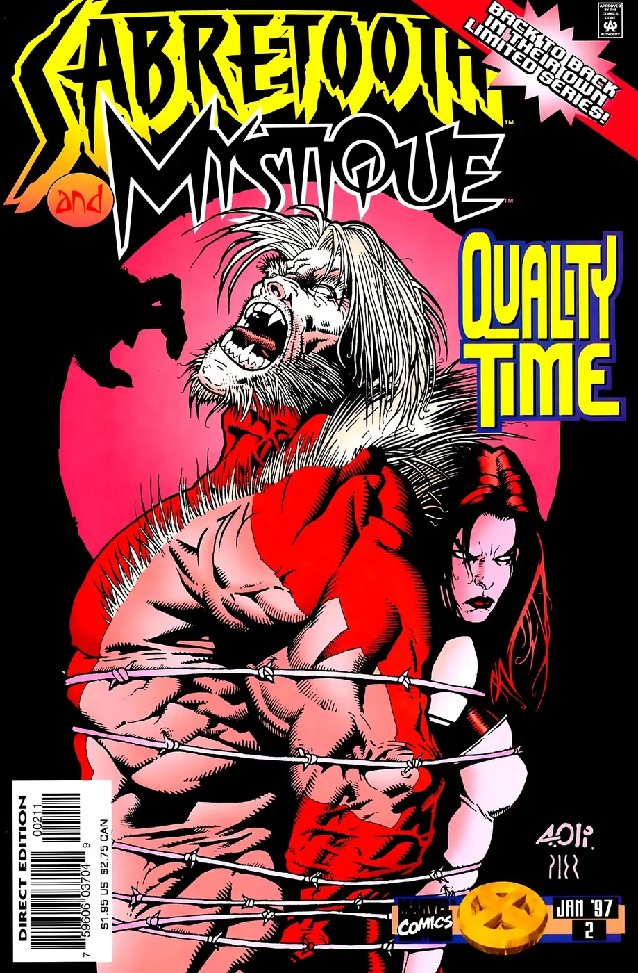 Cover of Mystique & Sabretooth #2