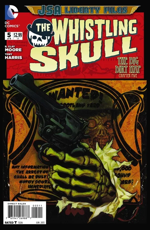 Cover of JSA Liberty Files: The Whistling Skull #5
